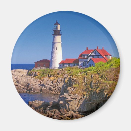 Maine Lighthouse 10 Magnet (Vorne)