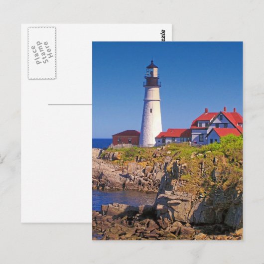 Maine Lighthouse 10 Postkarte (Vorne/Hinten)