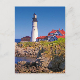 Maine Lighthouse 10 Postkarte