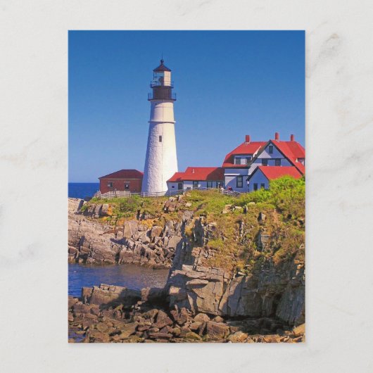 Maine Lighthouse 10 Postkarte (Vorderseite)