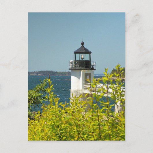 Maine Lighthouse 12 Postkarte (Vorderseite)