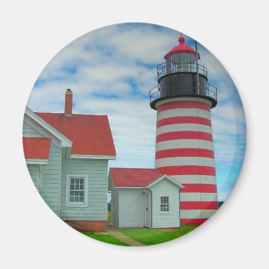 Maine Lighthouse 27 Magnet (Vorne)