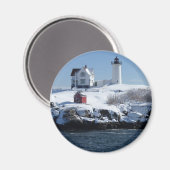 Maine Lighthouse 4 Magnet (Vorderseite/Rückseite)