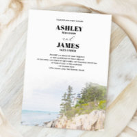 Maine Lighthouse Acadia Nationalpark Wedding