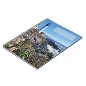 Maine Lighthouse Cover 80pg Spiral Journal Notizblock (Linke Seite)