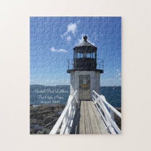 Maine Lighthouse Marshall Point Datum Besuch Puzzle