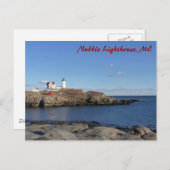 Maine Lighthouse Postkarte (Vorne/Hinten)