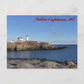Maine Lighthouse Postkarte (Vorderseite)