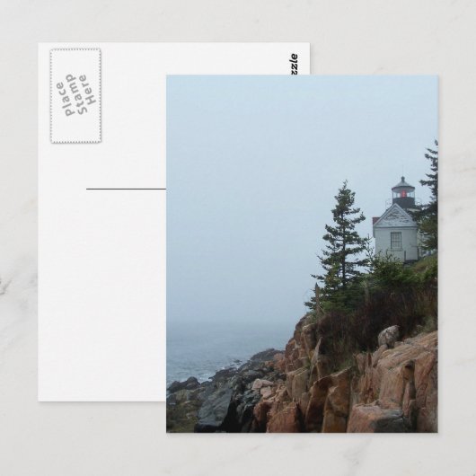 Maine Lighthouse Postkarte (Vorne/Hinten)