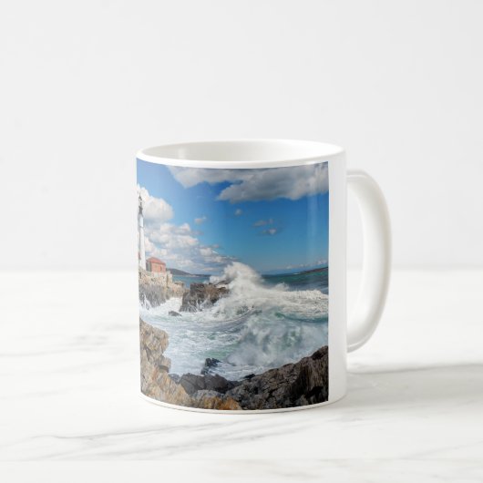 Maine Lighthouse Tasse (VorderseiteRechts)