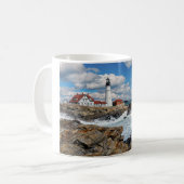 Maine Lighthouse Tasse (Vorderseite Links)