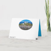 Maine Lighthouse Vielen Dank Feiertagskarte (Rückseite)