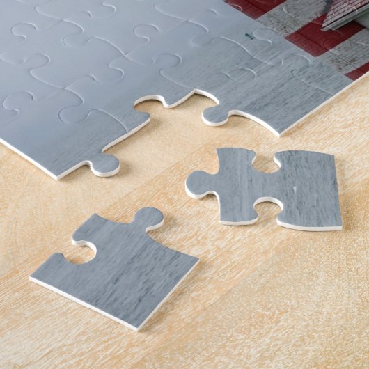 Maine Lighthouse West Quoddy Head Lubec Puzzle (Seite)