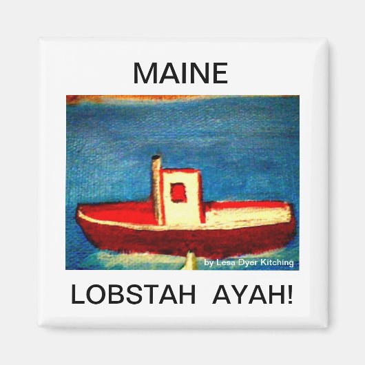 Maine Lobstah Magnet (Vorne)