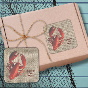 Maine Lobster Coastal Grüße Sticker