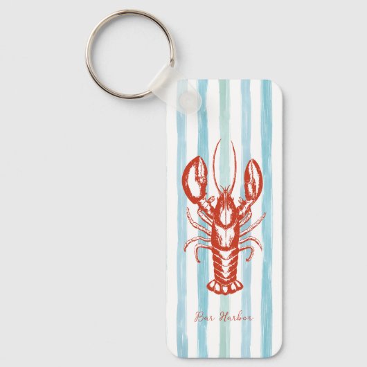 Maine Lobster Fisherman Core Stripes Schlüsselanhänger (Vorderseite)