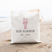 Maine Lobster Hochzeit in Urlaubsort Willkommen Tragetasche