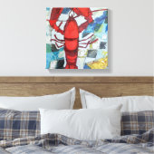Maine Lobster Leinwanddruck (Insitu (Schlafzimmer))