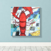 Maine Lobster Leinwanddruck (Insitu (Holzboden))