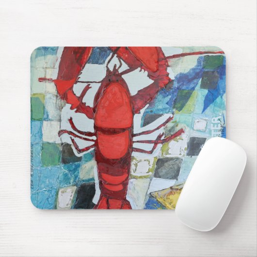 Maine Lobster Mousepad (Mit Mouse)