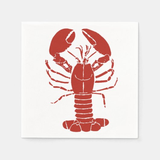 Maine Lobster Napkins Serviette (Vorderseite)