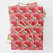 Maine Lobster Newberg Bisque Meeresfrüchte Abendes Geschenkpapier Set (Beispiel)