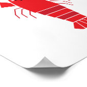 Maine Lobster Poster (Ecke)