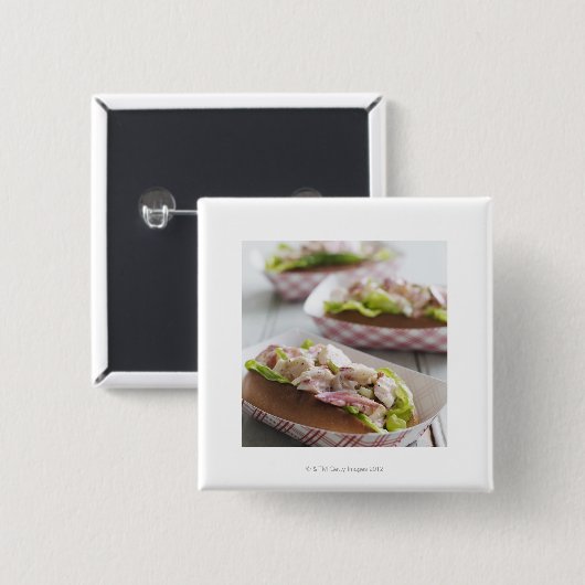 Maine Lobster Roll Button (Vorne & Hinten)
