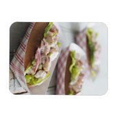 Maine Lobster Roll Magnet (Horizontal)