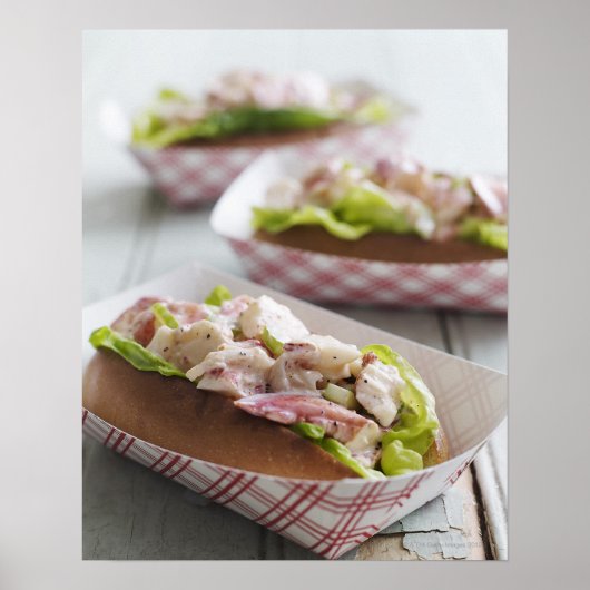 Maine Lobster Roll Poster (Vorne)