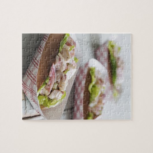 Maine Lobster Roll Puzzle (Horizontal)
