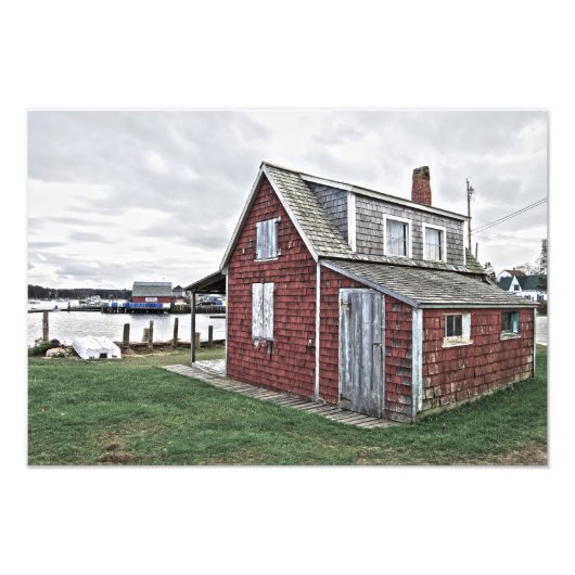 Maine Lobster Shack 19x13 Fotodruck (Vorne)