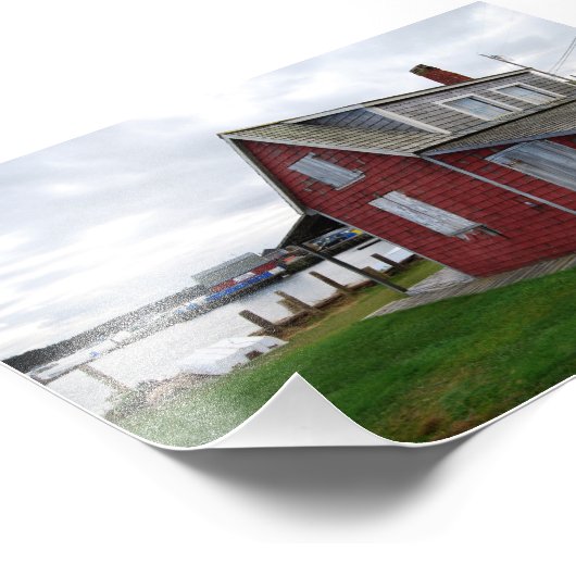 Maine Lobster Shack Fotodruck (Ecke)