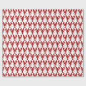 Maine Lobster Weihnachten Geschenkpapier (Flach)