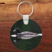 Maine Loon Schlüsselanhänger (Vorderseite)