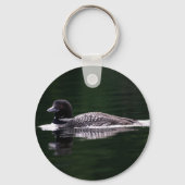Maine Loon Schlüsselanhänger (Rückseite)