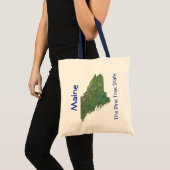 Maine Map Bag Tragetasche (Vorderseite (Produkt))