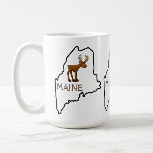 Maine Moose Kaffeetasse (Links)