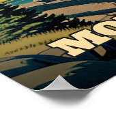 Maine Mount Katahdin V02 Poster (Ecke)