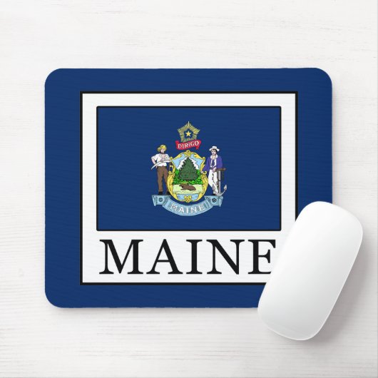 Maine Mousepad (Mit Mouse)