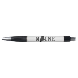 Maine-Name mit Staats-geformtem Buchstaben Kugelschreiber