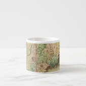 Maine, New Hampshire, Vermont, Massachusetts Espressotasse (Vorderseite)