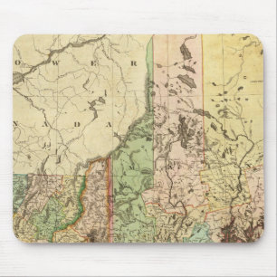 Maine, New Hampshire, Vermont, Massachusetts Mousepad