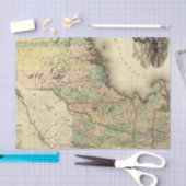 Maine, New Hampshire, Vermont, Massachusetts Seidenpapier (Handwerk)