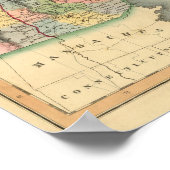 Maine, New Hampshire, Vermont Poster (Ecke)