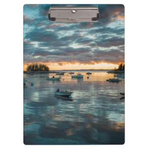 Maine, Newagen, Sonnenuntergang 1 Klemmbrett