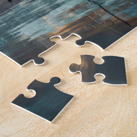 Maine, Newagen, Sonnenuntergang 1 Puzzle (Seite)