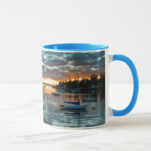 Maine, Newagen, Sonnenuntergang 1 Tasse