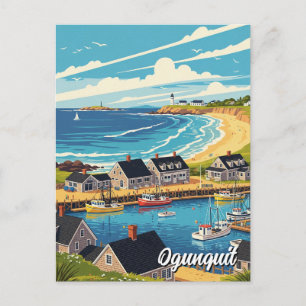 Maine Ogunquit Reise Postkarte