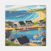 Maine Ogunquit Travel Magnet (Vorne)